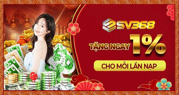 thưởng nạp 1%